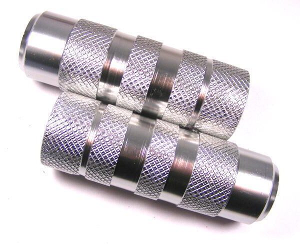 Пеги для BMX, fi38x110mmxM14 алюминий, серебристый (PEG203)