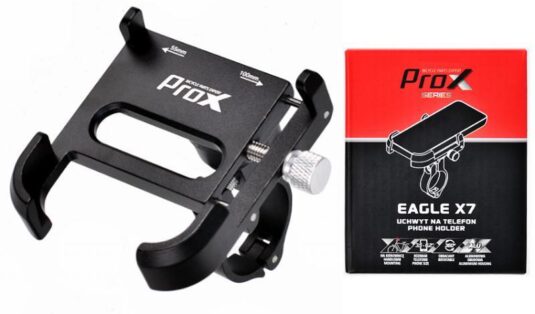 Вело держатель ProX Eagle X7 для телефона 3,5 6,2" ALU, черный (A-O-B-P-0433)
