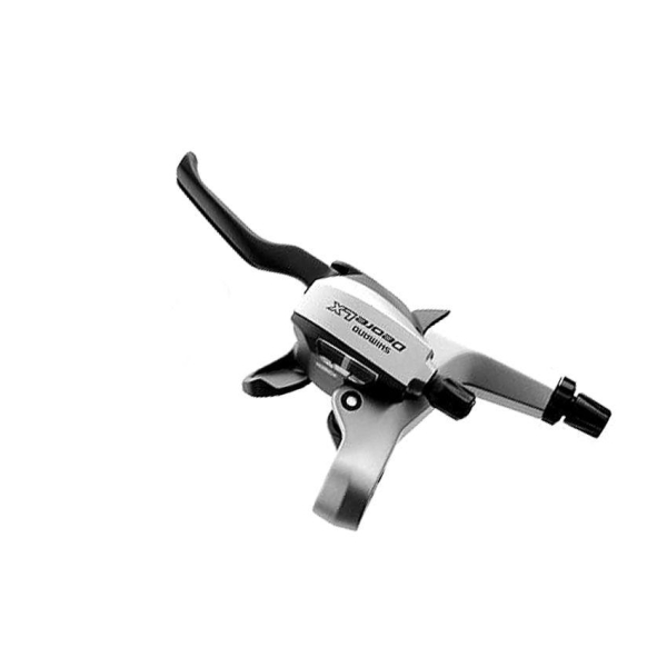 Манетка моноблок Shimano Deore LX ST-M580 левая 3ск серый (ST-M580-3)