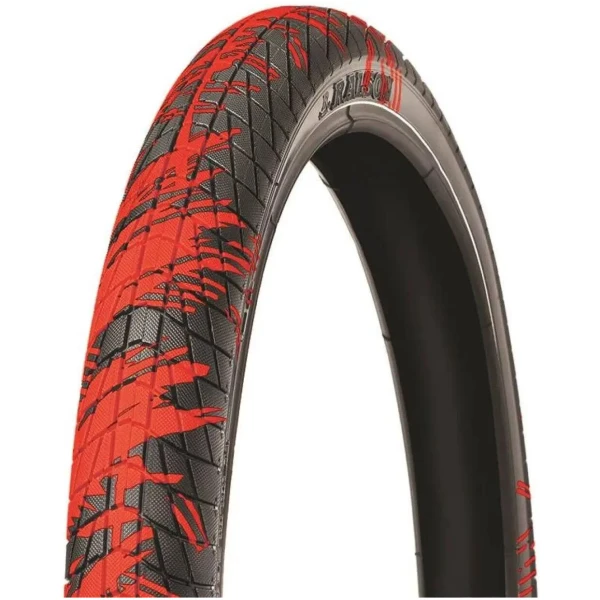 Покришка Ralson BMX 20 x 2,125, чорний/червоний (R-4602red)