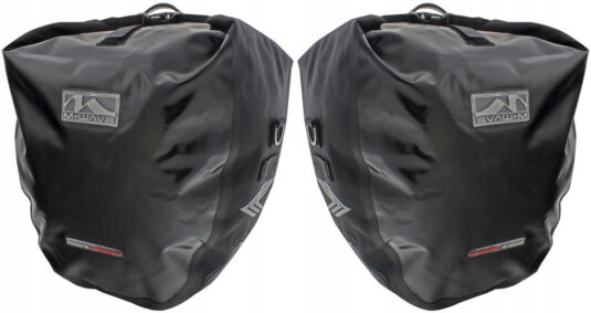 Сумка на багажник M-Wave Toronto 2x20L пара черный (A-SP-0158)