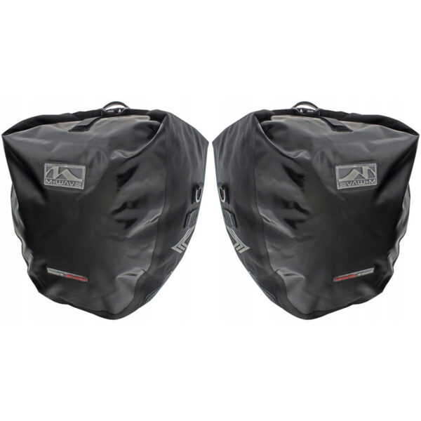 Сумка на багажник M-Wave Toronto 2x20L пара чорний (A-SP-0158)