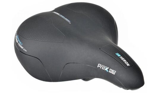 Сідло ProX Heron Med Memory Foam, чорний (C-SI-0335)