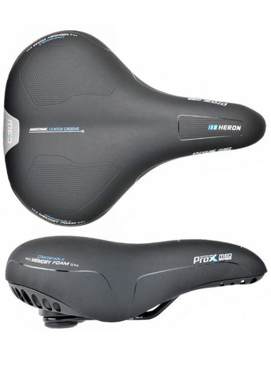 Сідло ProX Heron Med Memory Foam, чорний (C-SI-0335)