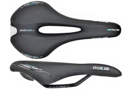 Сідло ProX Falcon Med Memory Foam, Reflex. чорний (C-SI-0331)