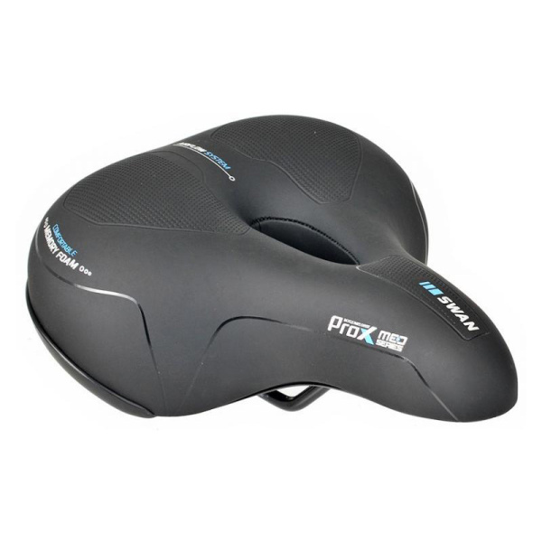 Сідло ProX Swan Med Memory Foam, Reflex, чорний (C-SI-0332)