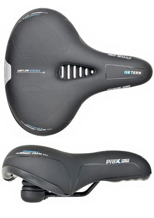 Сідло ProX Tern Med, Memory Foam, Reflex, чорний (C-SI-0333)