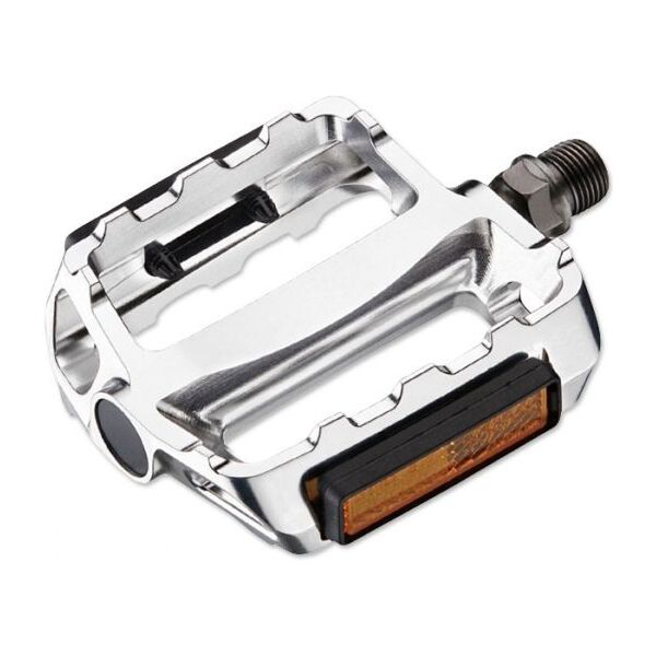 Педалі VP VP-469 9/16, BO, BS, Burnished Silver, BS, K-Mark, # 8 ED Black Axle