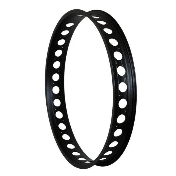 Обід 26" на FAT-BIKE STARS JP73A 73мм 36H, алюм., одностінний, матово-чорний
