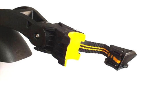Крила Simpla Hammer 2 SDE комплект, чорний/жовтий (A-B-0059)