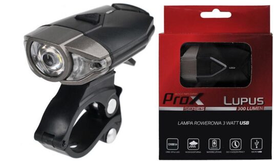 Фара передня Prox LUPUS 1-LED USB (a-O-b-p-0218)