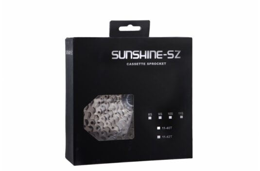 Кассета 10 скоростей 11-42T SUNSHINE CS-HR10-42 на алюм. пауке