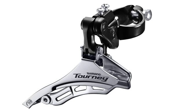 Переключатель перед. под трубу 34,9мм в/тяга SHIMANO TY-300