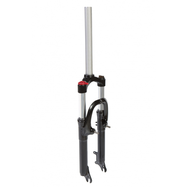Вилка 24" ST 1-1/8" AM с лок. disc/v-br шток-260мм ход-100mm черный FSD LJ-536M (черный)