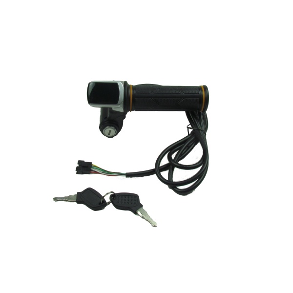 Ручка газа GP 106DX правая с указателем заряда 48V