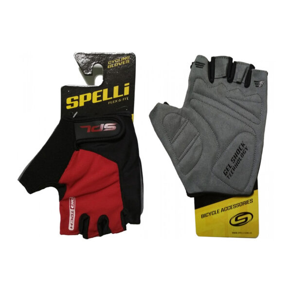 Велорукавиці Spelli SBG-1457 Red (SBG-red) - XS