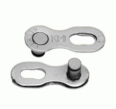 Ланка ланцюга KMC CL566R для ланцюгів KMC / Shimano / Sram, 9ск, 2шт, silver