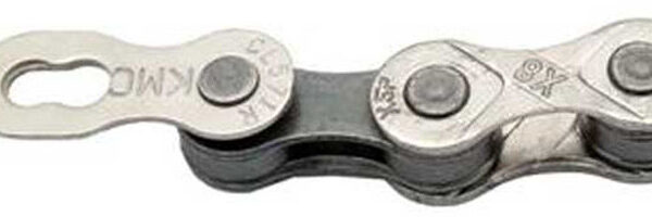 Ланцюг інд. 116 лан. 1/2x3/32 KMC X8 silver/dark silver