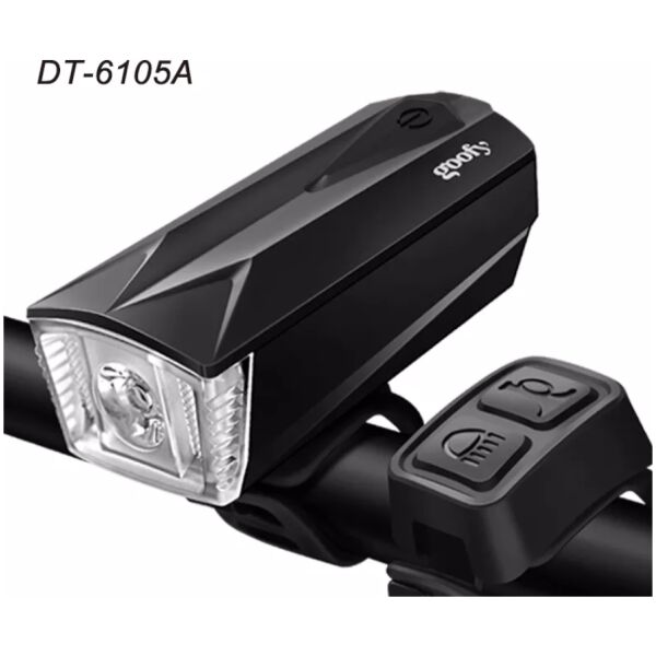Фонарь пер. BC-FL1592 190лм LED питание Li-on 1200mAh с эл звонком USB