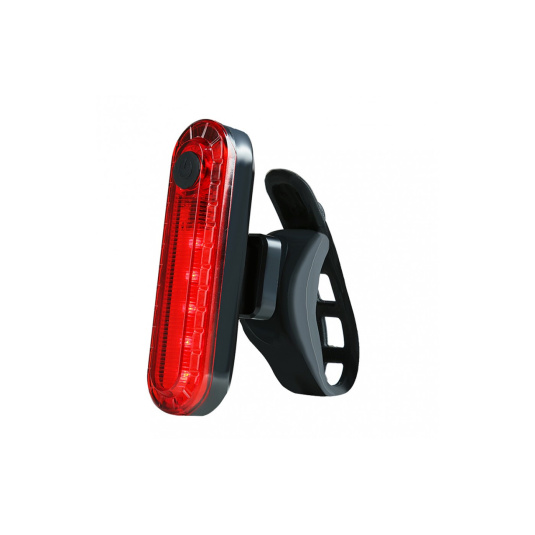 Фонарь задний BauTech HJ-056-5SMD акум. Li-ion, micro USB, черный (HJ-056-5SMD)