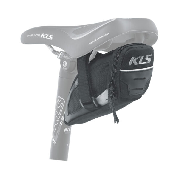 Сумка підсідельна KLS Challanger strap L (0.8 л) чорний