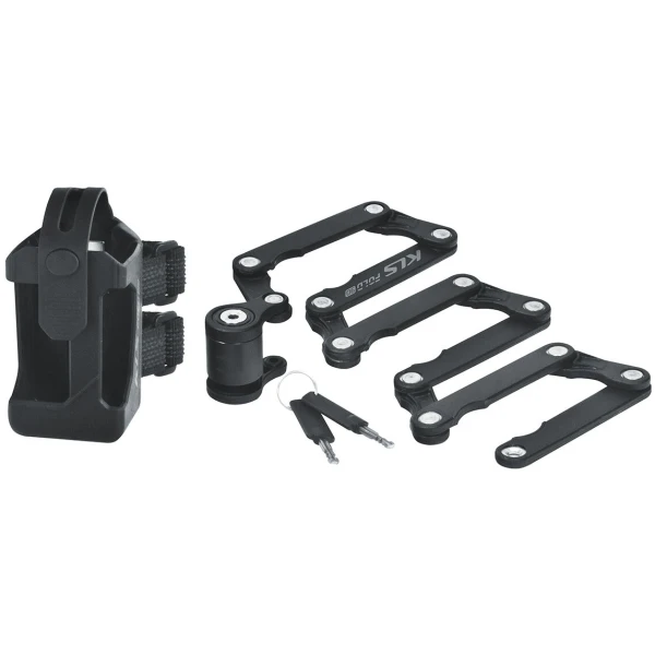 Фолдинговый замок KLS Fold 90 черный 3х830 мм