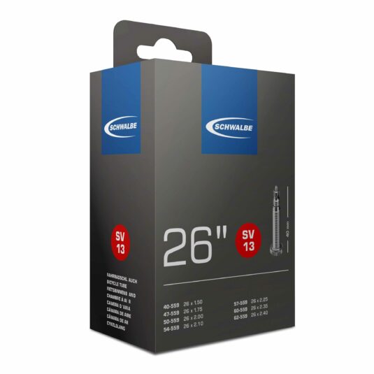 Камера Schwalbe SV13 26x1.50-2.50 (40-62/559) ниппель FV 40мм