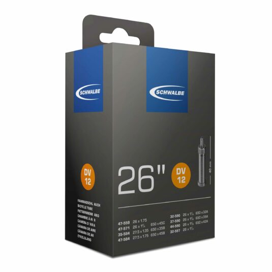 Камера Schwalbe SV12A 26x1.10-1.50 (25/40-559) ниппель FV 40мм