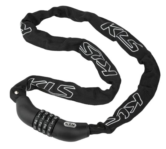 Замок цепной KLS Chainlock 4 черный 4x1000 мм