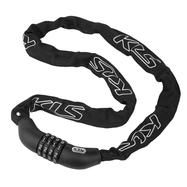 Замок цепной KLS Chainlock 4 черный 4x1000 мм