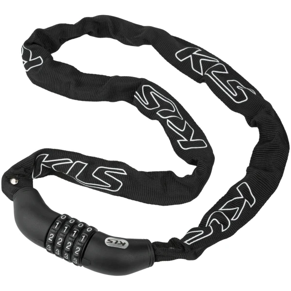 Замок цепной KLS Chainlock 4 черный 4x1000 мм