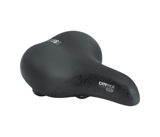 Сідло KLS Cityride гелеве чорний