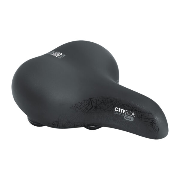 Сідло KLS Cityride гелеве чорний