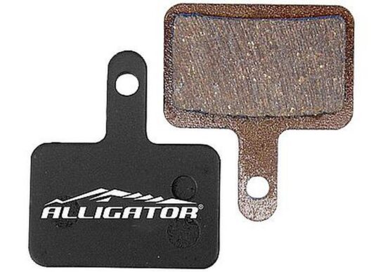 Колодки гальмівні Alligator для Shimano M525/M475 напівметалічні