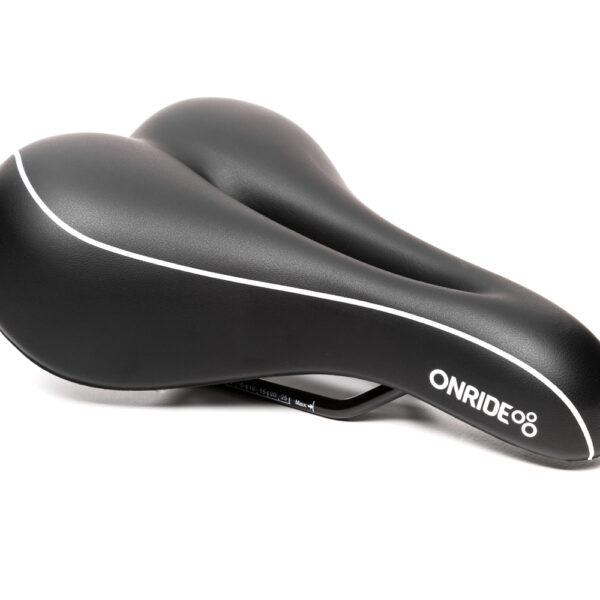 Сідло ONRIDE Relax Gel сталеві рамки чорний 275x170мм