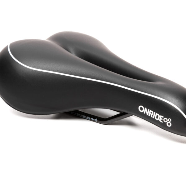 Сідло ONRIDE ForBut Gel сталеві рамки жіноче чорний 246x169мм