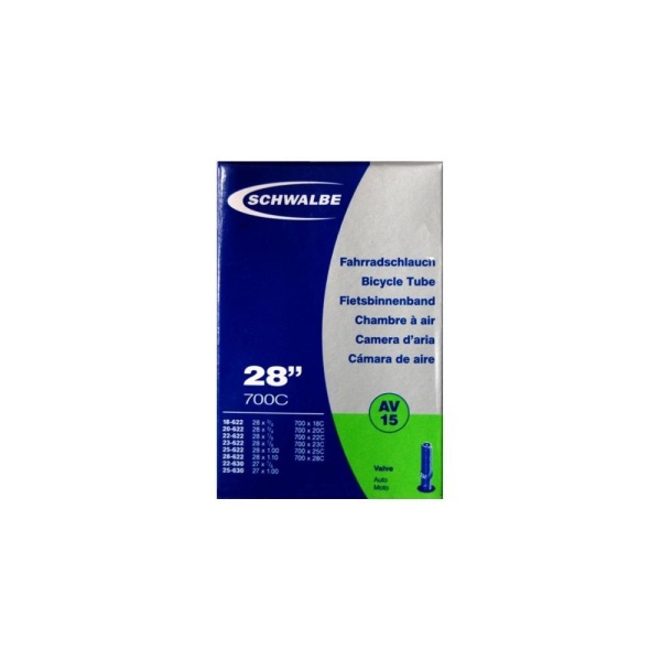 Камера Schwalbe AV15 28 (700x18/28C-622/630) ниппель AV 40мм