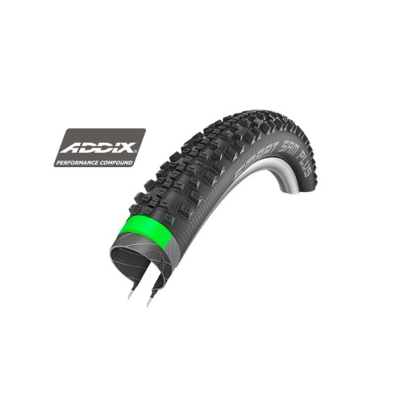 Покрытие Schwalbe Smart Sam Plus 27.5x2.25. 650B (57-584) Addix Performance. GreenGuard SnakeSkin B/