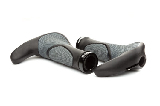 Ручки руля ONRIDE HornGrip30. Чорний/Сірий