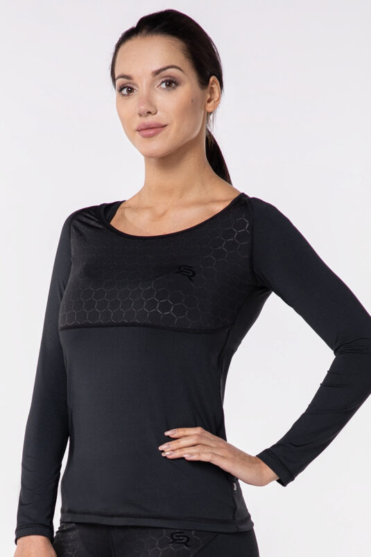 Футболка женская термоактивная Radical Magic Tee LS черный (A-0300-Z) - L