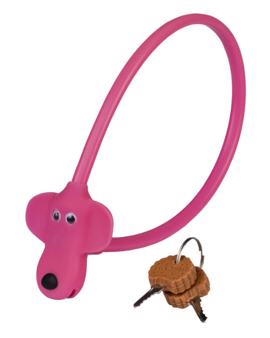 Замок тросиковый детский KLS Kiddy 8х450 мм