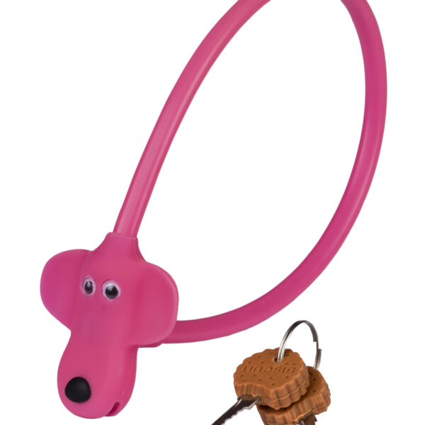 Замок тросиковый детский KLS Kiddy 8х450 мм