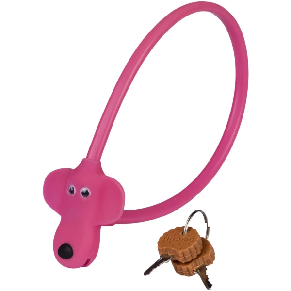 Замок тросиковый детский KLS Kiddy 8х450 мм