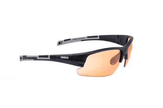 Очки ONRIDE Lead 20 матовые черные с линзами оранжевый Photochromic (57-17%)