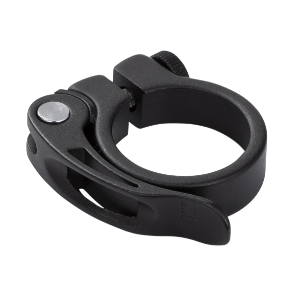 Подседельный хомут с эксцентриком KLS QR PIN черный 35 мм.