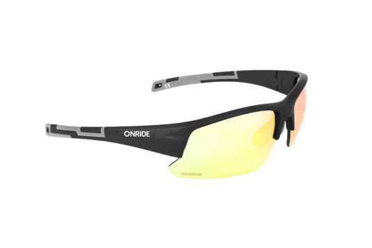 Окуляри ONRIDE Lead 20 матові чорні з лінзами Photochromic Revo Red (78-17%)