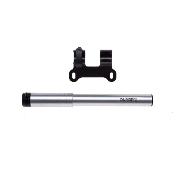 Насос ONRIDE Slate 20 компактный алюминиевый с манометром головка под FVAV