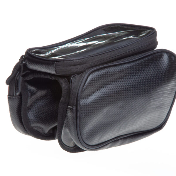 Сумка на раму під смартфон до 6.5" Sahoo R-Tex 12813-A з чохлом в комплекті