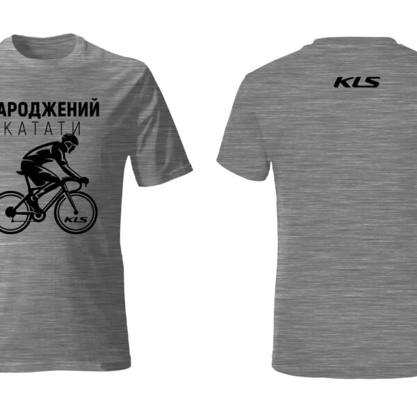 Футболка KLS "Рожденный катать" мужская