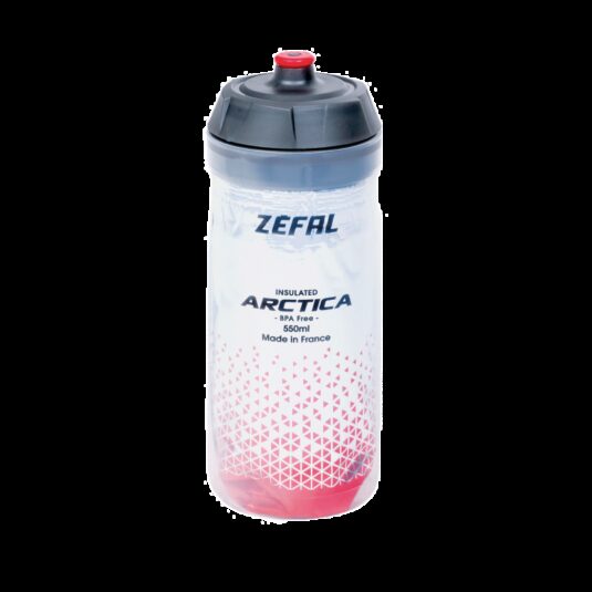 Фляга Zefal Arctica 55 (1663) 550мл термос пластик. серебряно-красная